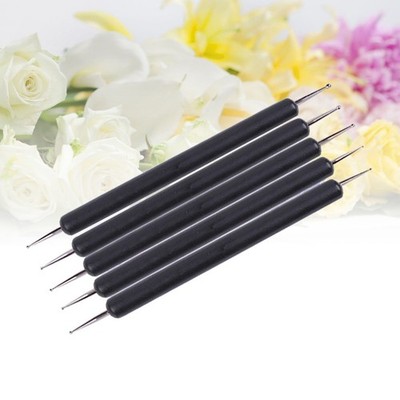 5 Pcs Stylus Double End Dotting Sticks for Painting Embossing Tools