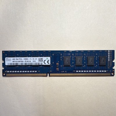 SK hynix 4GB DDR3 PC3L-12800U DIMM RAM Module HMT451U6BFR8A-PB