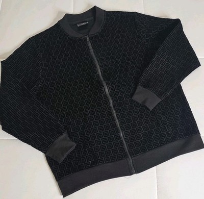 Casa Moda Men s Full Zip Jacket Black Logo