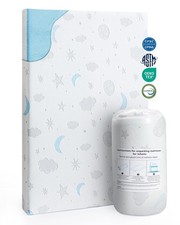 Pack and Play Mattress 38x26'' - Breathable Soft Plush Memory Foam Baby Toddler