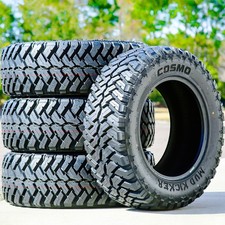 4 Tires Cosmo Mud Kicker Lt 25575r17 Load C 6 Ply Mt Mt Mud