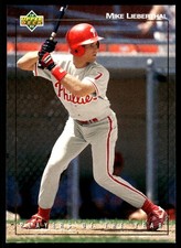 Mike Lieberthal 1992 Upper Deck Minor League #PY17 Reading Phillies MLB READ