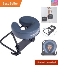 Lightweight Adjustable Massage Kit with Cushion Cradle - Royal Blue Delight