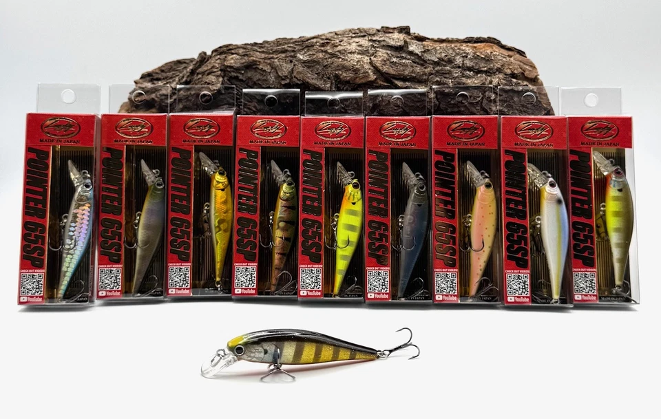 Puntero Lucky Craft 65SP 6,5 cm 5 g 0,9 m Wobbler suspensión Twitchbait Jerkbait DA