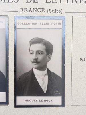 BU1169 Foto FELIX POTIN 1902 SERIE 1 SCHRIFTSTELLER FRANKREICH - HUGUES LE ROUX