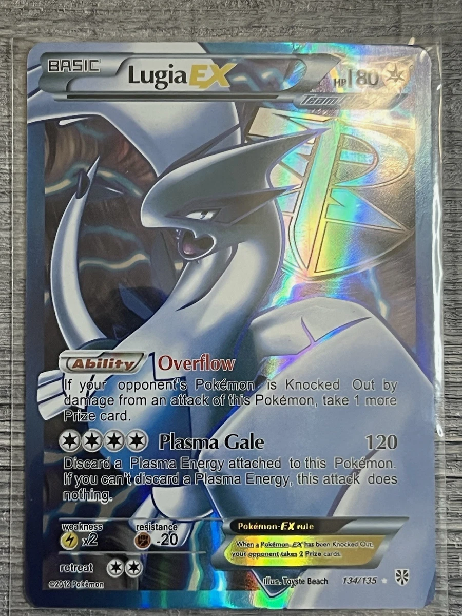 Lugia Pokémon TCG Plasma Storm Ultra Rare Individual Collectible