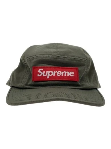 Casquette de camp militaire suprême boîte logo casquette coton libre khk couleur unie AEu85