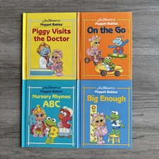 Jim Henson s Muppet Babies Hardback Books Lot of 4 1992 Grolier Enterprises