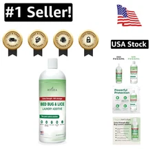 Eco-Friendly Lice & Bed Bug Extra Strength Liquid Laundry Treatment - 32 oz