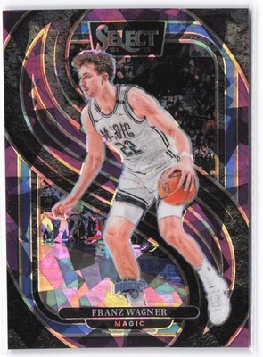 2024-25 Panini Select Franz Wagner #157 Purple Cracked Ice Prizm #/99 Magic