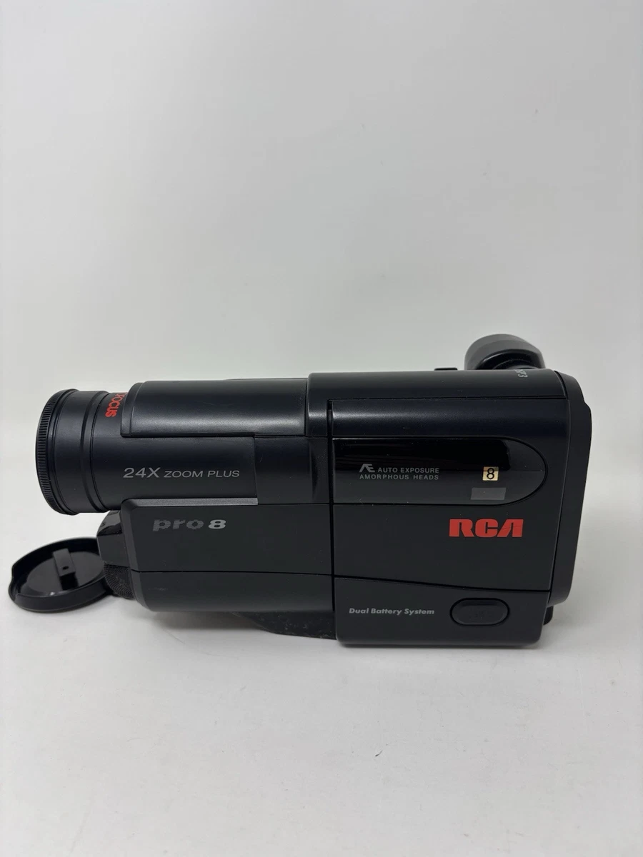 RCA pro 8 camcorder 24X Zoom Plus Untested For Parts | eBay