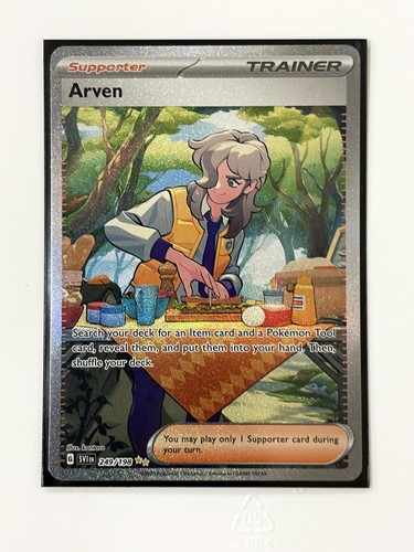 Arven - Holo Special Illustration Rare SV01: Scarlet & Violet Base Set 249/198 N