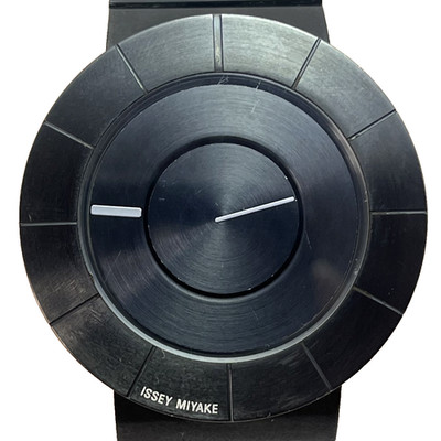 Seiko Issey Miyake TO NY0N002 Tokujin Yoshioka Japan Watch Black SS Band #594B