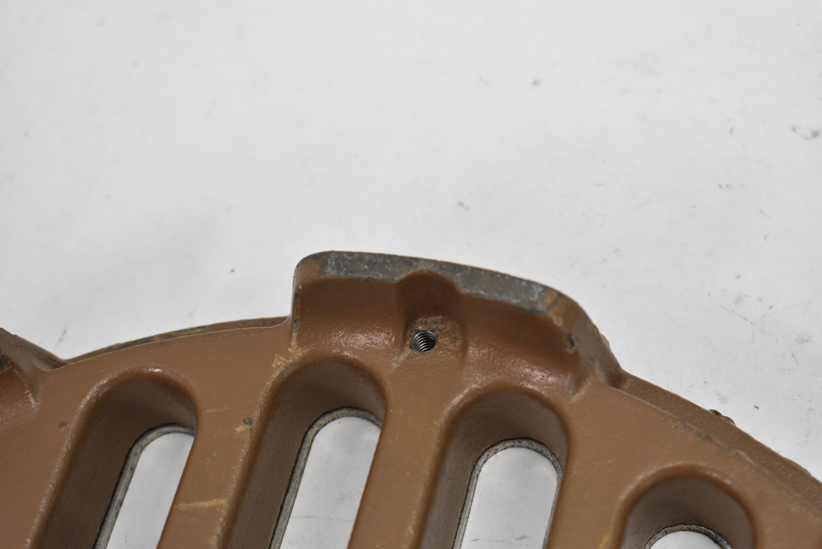 Round Floor Drain Grate Cover Cast Iron Base Stainless Slotted Heavy Duty 10.75"