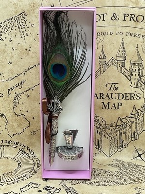 Zaubererkoffer Harry Potter Federkiel Pfau Professor Lockheart Originalverpackt