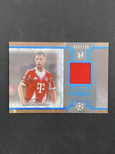 Joshua Kimmich 2025-26 Topps Museum UCC Meaningful Material Relic /150 #MM-JK
