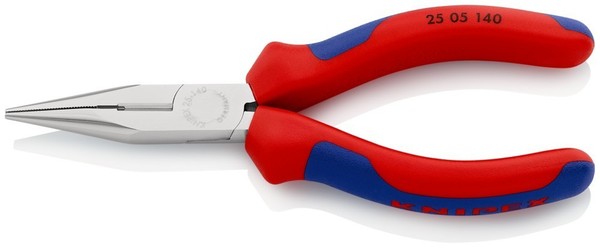 Knipex-Werk Flachrundzange 25 05 140 Flachzangen Flachrundzange-image