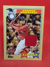 2022 Topps #87ASR-XB Xander Bogaerts 1987 35th Anniversary All-Stars Relics