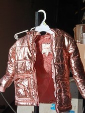 Cat Jack Girls 2T Puffer Jacket Shiny Pink