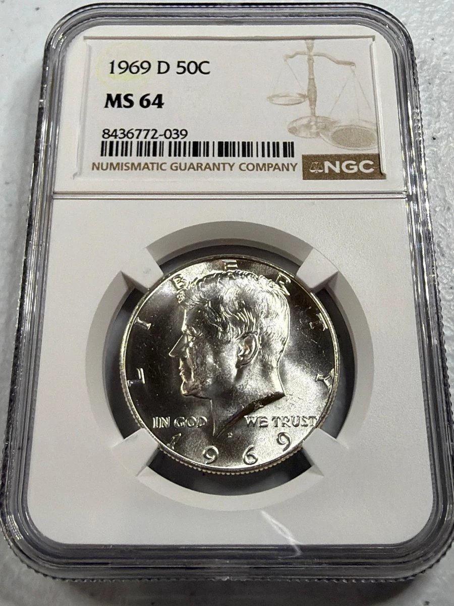 MS 64 Graded Kennedy US Half Dollars (1964-Now) for sale | eBay