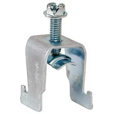 Eaton B-Line B1506s Clamp, Conduit; Emt; Strut Use, 3/8 In, Steel, Galvanized