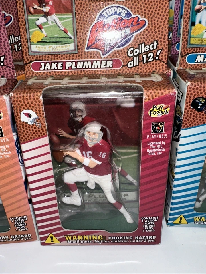 Lote de 22 pisos de acción Topps sellados de colección 1999 con tarjeta de fútbol americano de la NFL, nuevo stock antiguo Foto 4 de 4