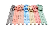 Dollhouse Flooring, Miniature Pavement Bricks, Mini Bricks for Landscaping