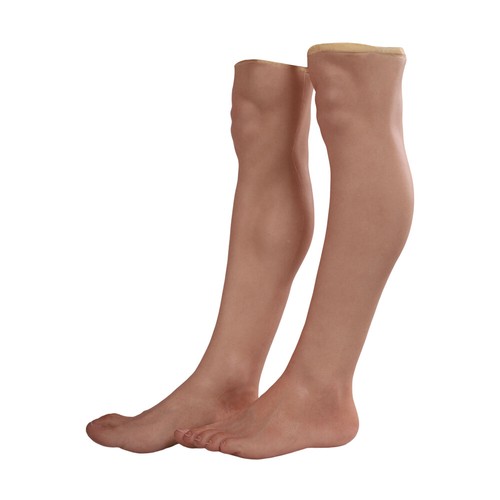 Silicone Prosthetic Foot Realistic Skin Artificial Prosthetic Legs Cover Scars - Picture 4 of 18