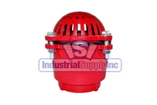 Foot Valve | 3" Female Pipe Thread | Cast Iron | | Red | Industrial Supply