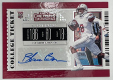 2019 Panini Contenders Draft Picks - College Ticket #206 Blace Brown (AU, RC)