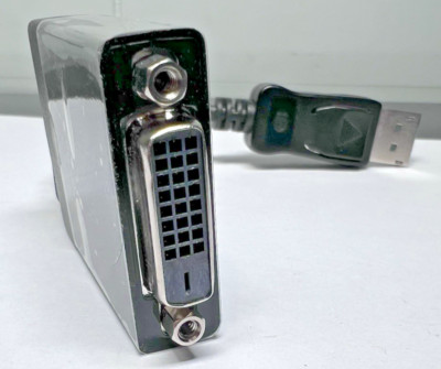 Dell Display Port(DP) to DVI Adapter - Genuine 0KKMYD/027KKH