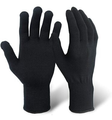 #ad EvridWear Men Women Silk Knit Fullamp;Fingerless Gloves ECO Friend Liner Anti UV $13.99