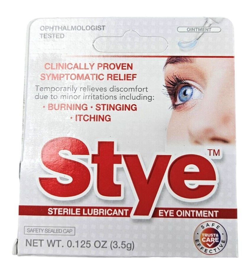STYE Sterile Eye Lubricant Ointment 0.125 oz ^ eBay