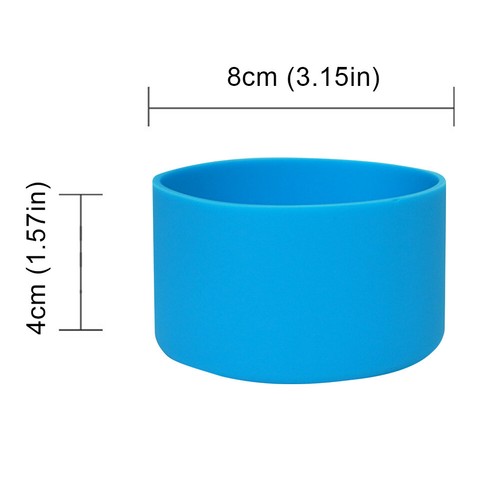Funda protectora antideslizante base inferior protectora bota de silicona para Owala 24 oz - Imagen 3 de 16