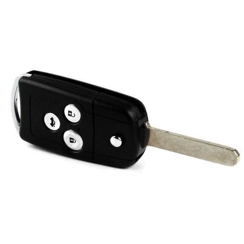 Custodia Chiavi Auto A 2 Pulsanti In TPU - Protettivo Anticaduta E Antiusura Per Honda Civic, Jazz, HRV E CRZ - Cover Nera Resistente Agli Urti
