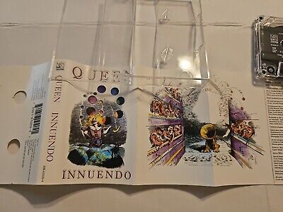 Queen - Innuendo Cassette Tape 1991 Hollywood Records Queen - Innuendo Cassette Tape 1991 Hollywood Records