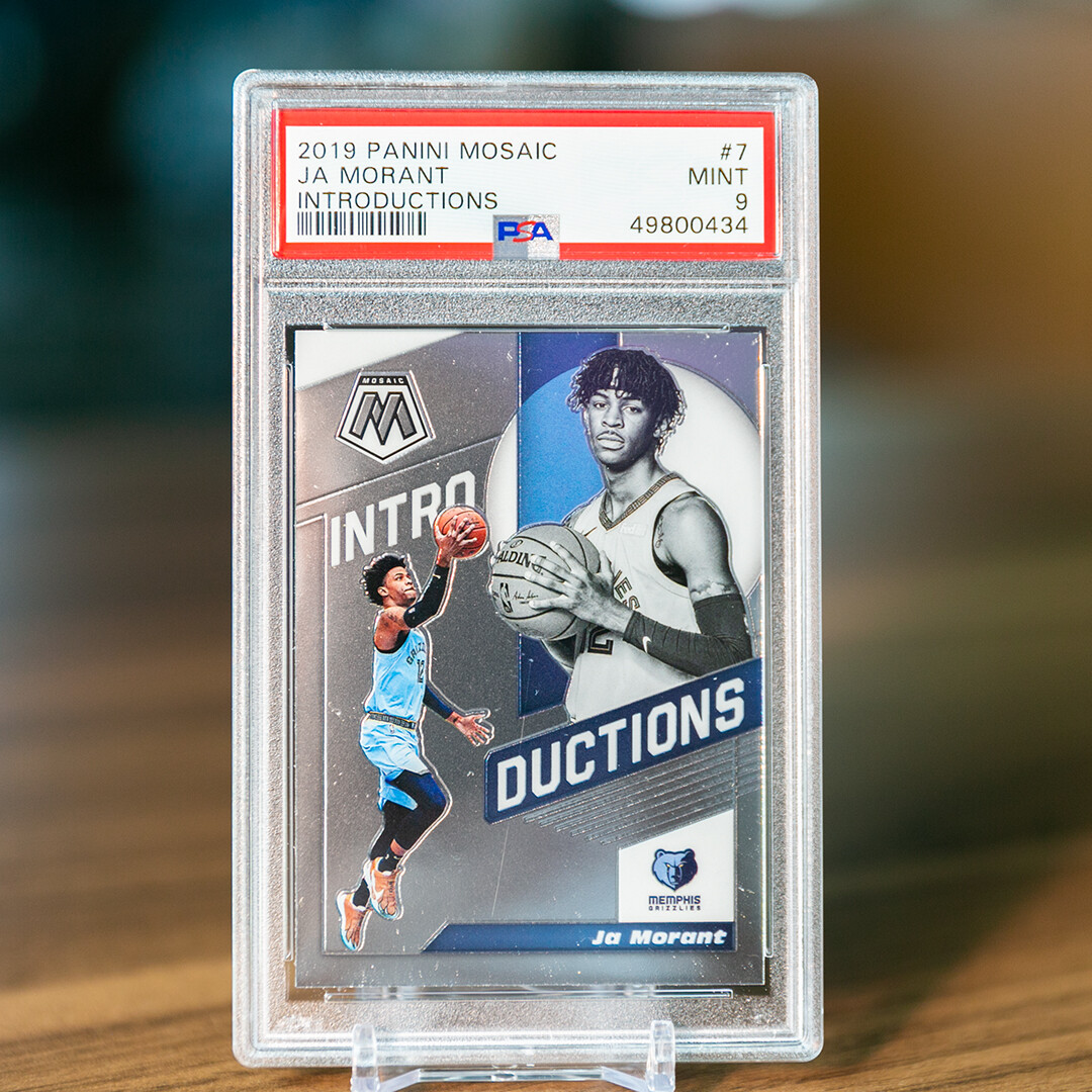2019-20 Mosaic Introductions Ja Morant Rookie RC PSA 9 | MINT Grizzlies ROOKIE