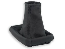 SCHALTMANSCHETTE FÜR OPEL MERIVA A 2003-2010 SCHALTSACK NATURLEDER SCHWARZ