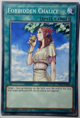 SDPL-DE024 Verbotener Kelch 1. Auflage Mint YuGiOh Karte
