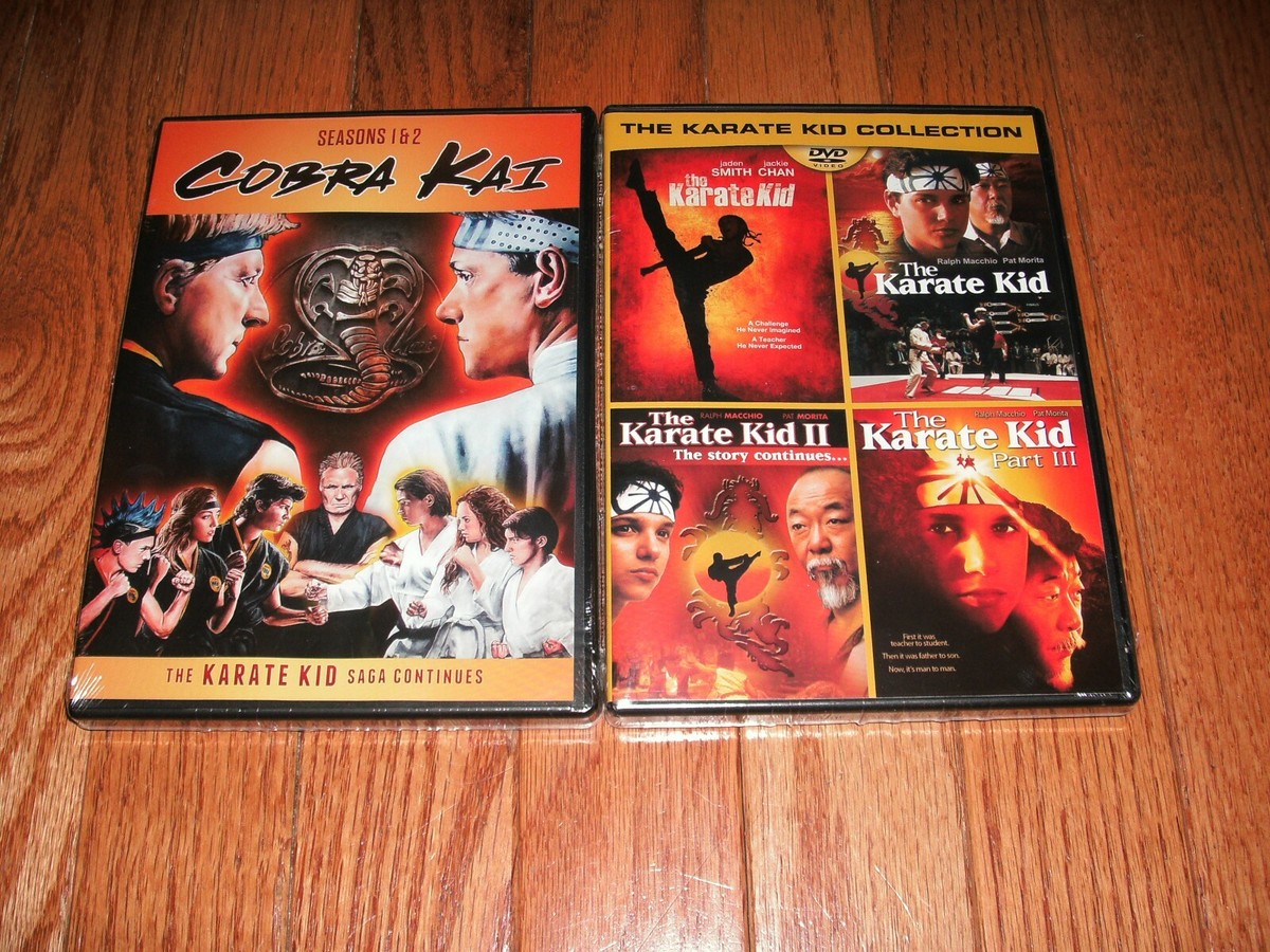 Brand New Cobra Kai Seasons 1-2 The Karate Kid saga on