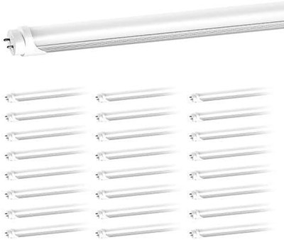 T8 LED , 25-Pack, 18W 4-Foot T8 LED Light Tube, 6000K, Daylight, Super Bright Wh
