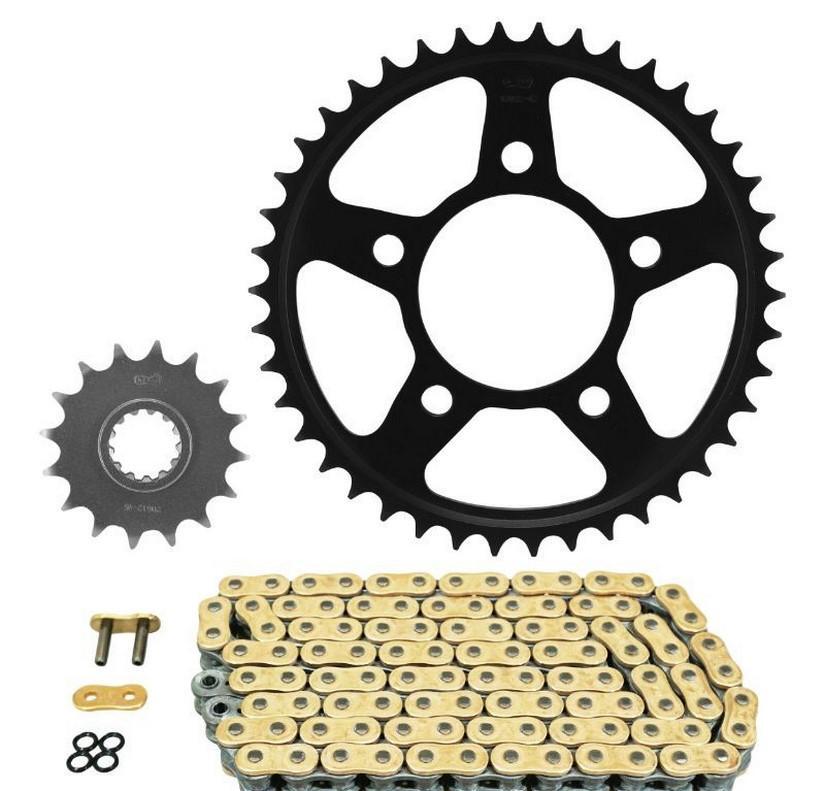 Kit chaîne pour Honda 1100 CRF Adventure Sport voyage longue distance pas 525 démultiplication 16x42