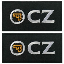 CZ Ceska Zbrojovka Guns Pistol Safe Handgun Patch | 2PC iron on Sew  4"x1.75"