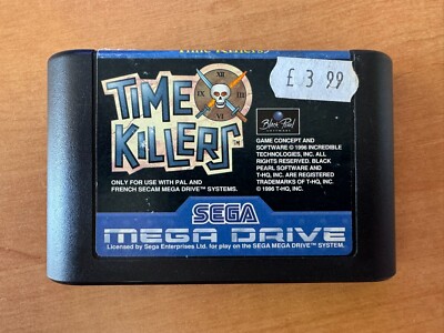 Time Killers Sega Megadrive - PAL UK - ohne OVP RAR
