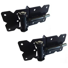Self Closing Vinyl Fence Gate Hinges (Vinyl, PVC Fencing) - Spring Close Hinges