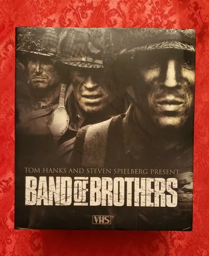 Band Of Brothers Box Set 6 VHS VCR Cassettes Tom Hanks 2002 Previously Enjoyed