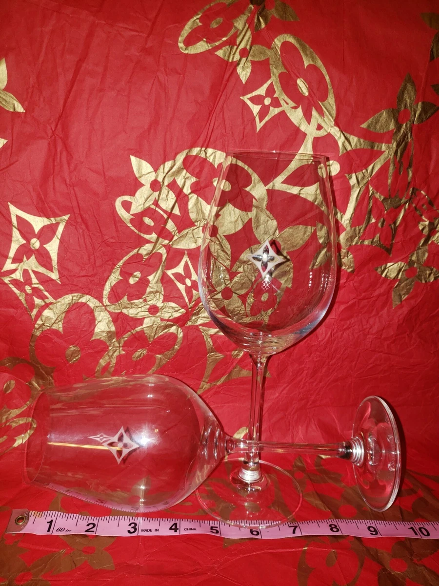 louis vuitton wine glass