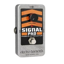 New Electro-Harmonix EHX Signal Pad Attenuator Guitar Effects Pedal