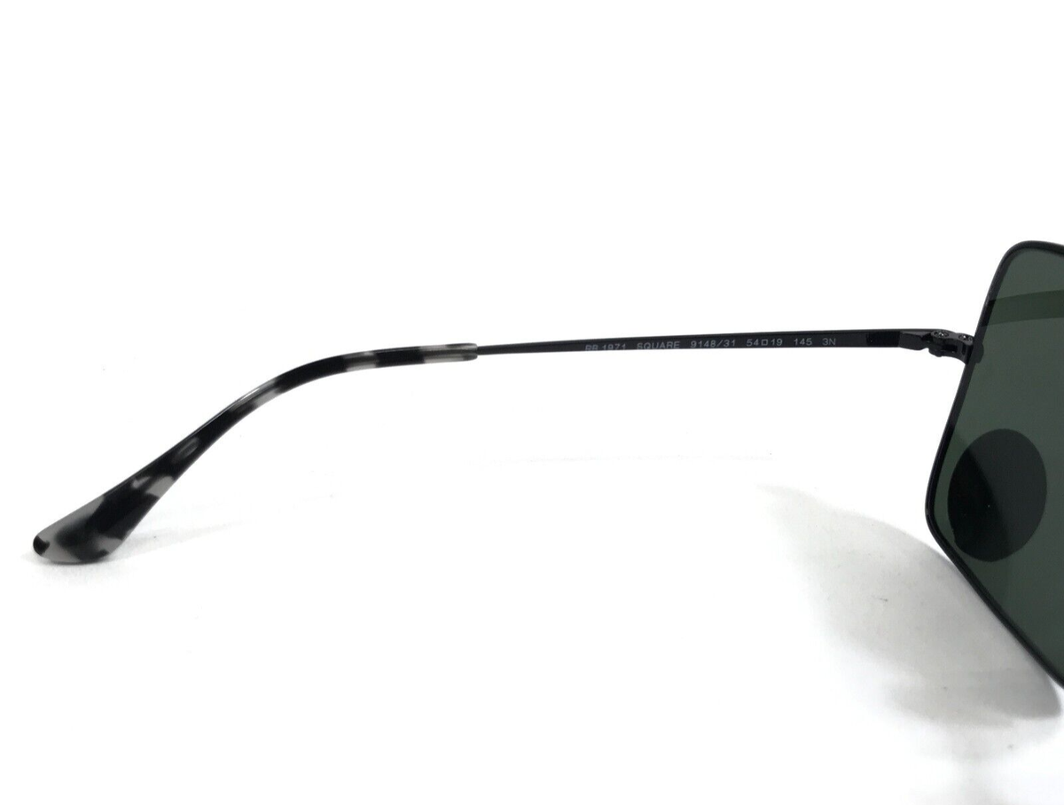 ★限定出品★ RayBan 1971 SQUARE 9148 31 54 19 Ray-Ban Sunglasses RB1971 SQUARE 9148/31 Shiny Black Frames