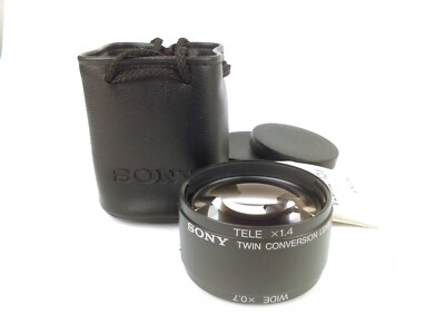 Sony Japan Tele & Weitwinkel Twin Conversion Objektiv VCL-TW37A, neuwertig